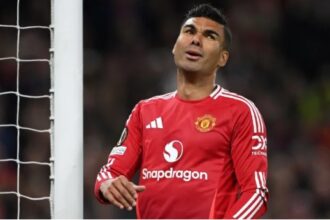 Casemiro used to sit on the bench regularly.