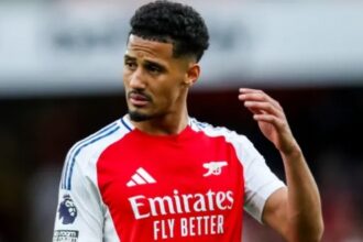 Saliba in Real's sights.