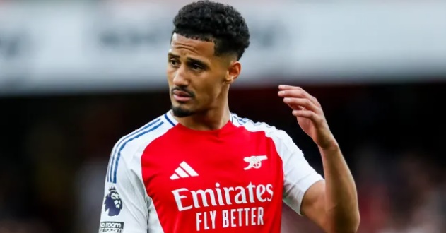 Saliba in Real's sights.