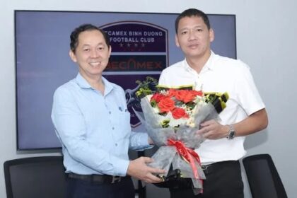 HLV Anh Đức sẽ đồng hành cùng câu lạc bộ Bình Dương.