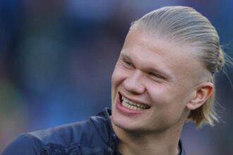 Haaland showed admiration for Hakimi.
