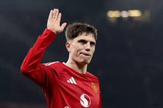 Garnacho caused a lot of controversy in Man Utd