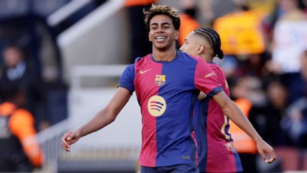 Yamal is shining at Barca